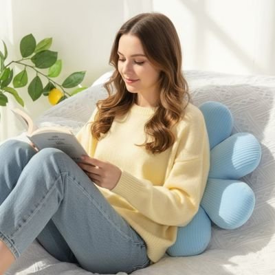 Coussin fleur