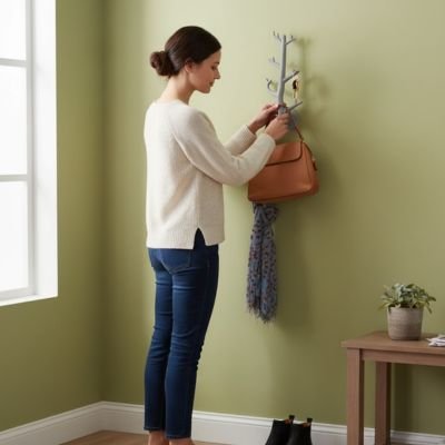 Crochet mural