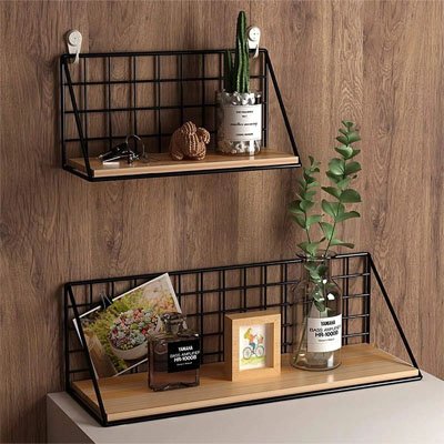 Etagere murale bois