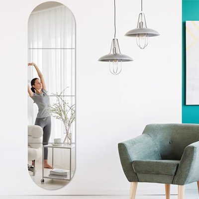Miroir autocollant